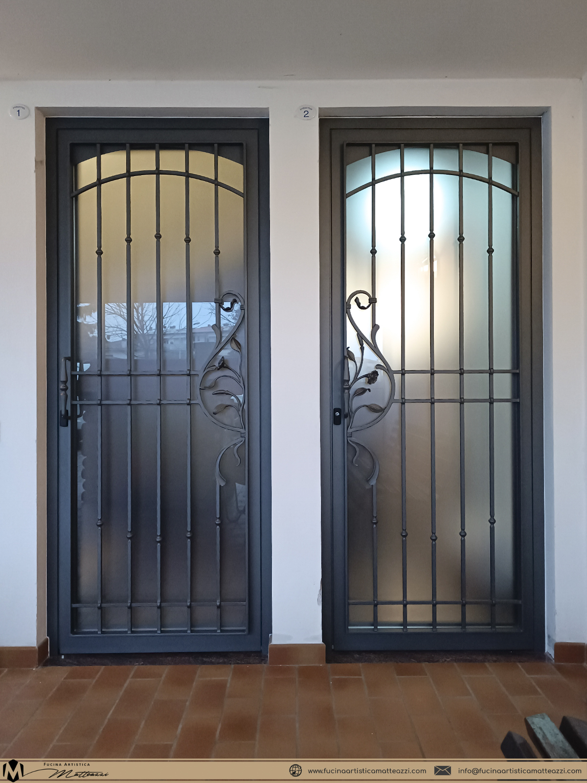 Porta d'entrata taglio termico Forster