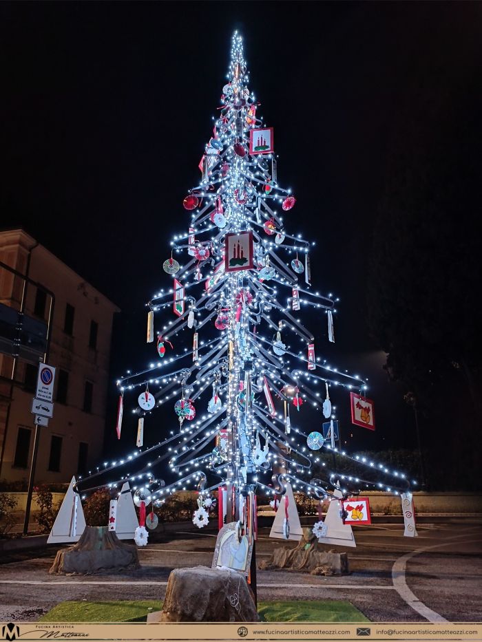 05 fucina artistica matteazzi design albero natale ferro battuto13