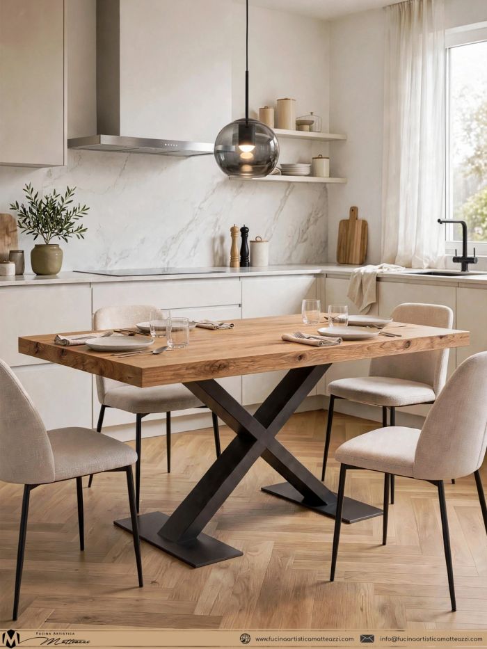 16. fucina artistica matteazzi   tavolo design moderno