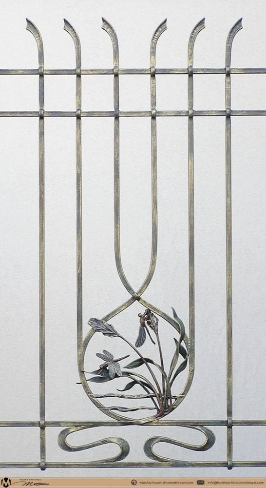 18 fucina artistica matteazzi   inferriate ferro battuto