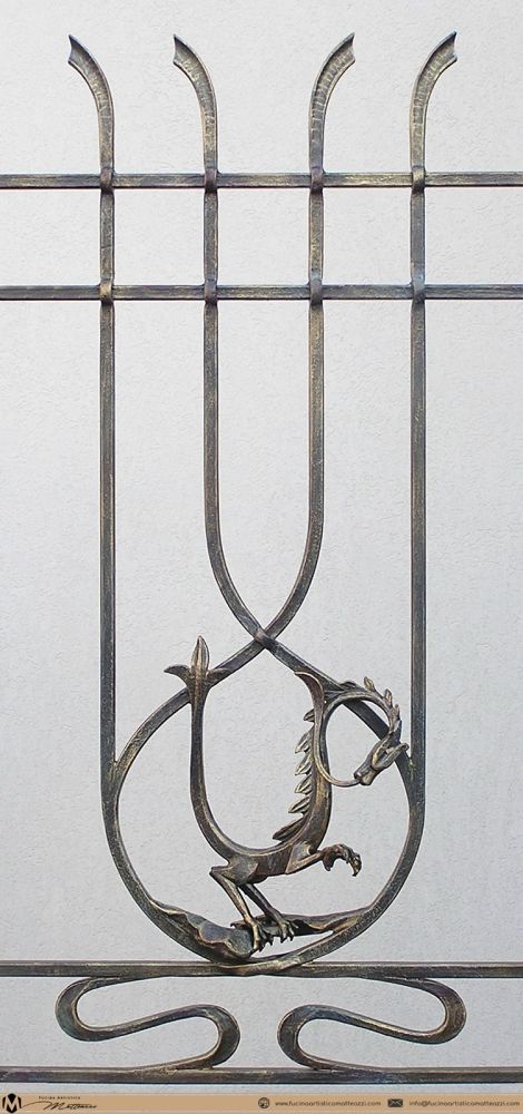 19 fucina artistica matteazzi   inferriate ferro battuto